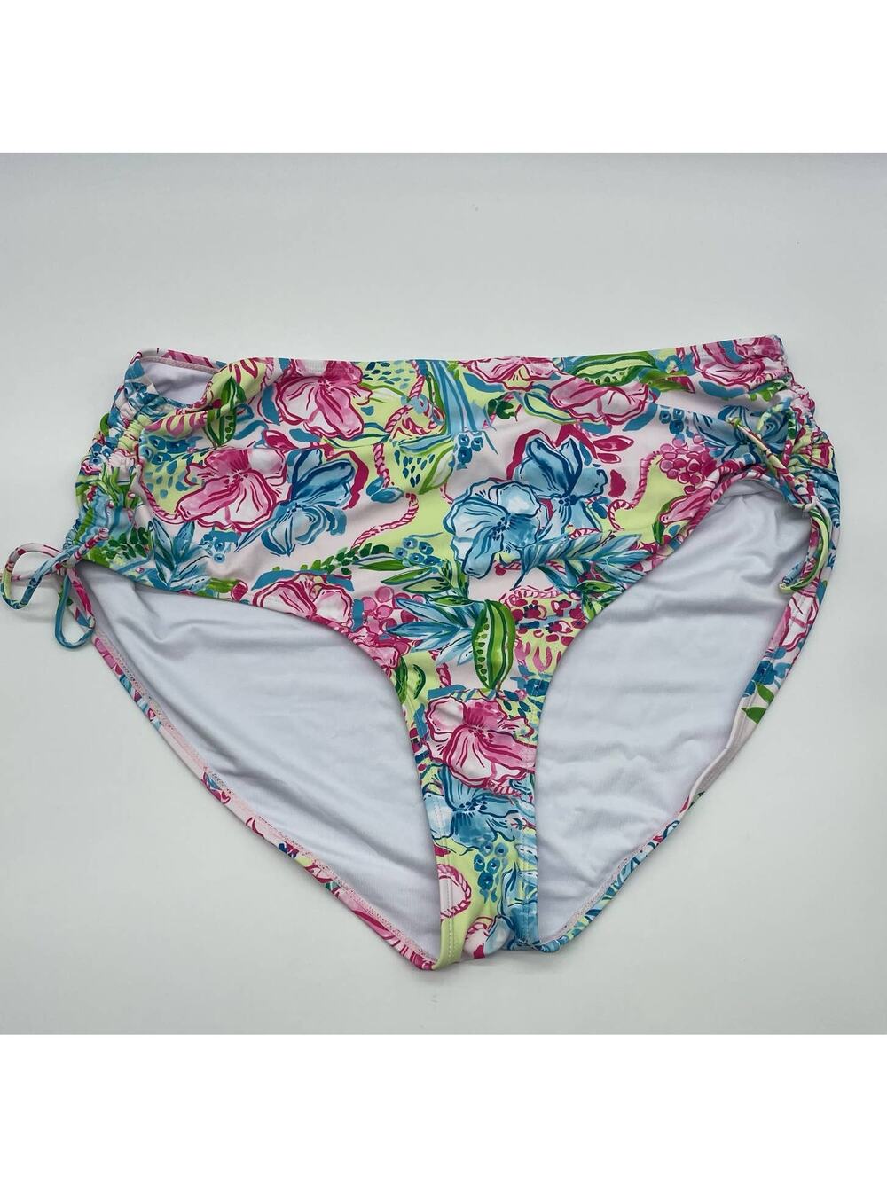 Stella‎ Parker Plus Size Swim/Bikini Bottom Floral Print